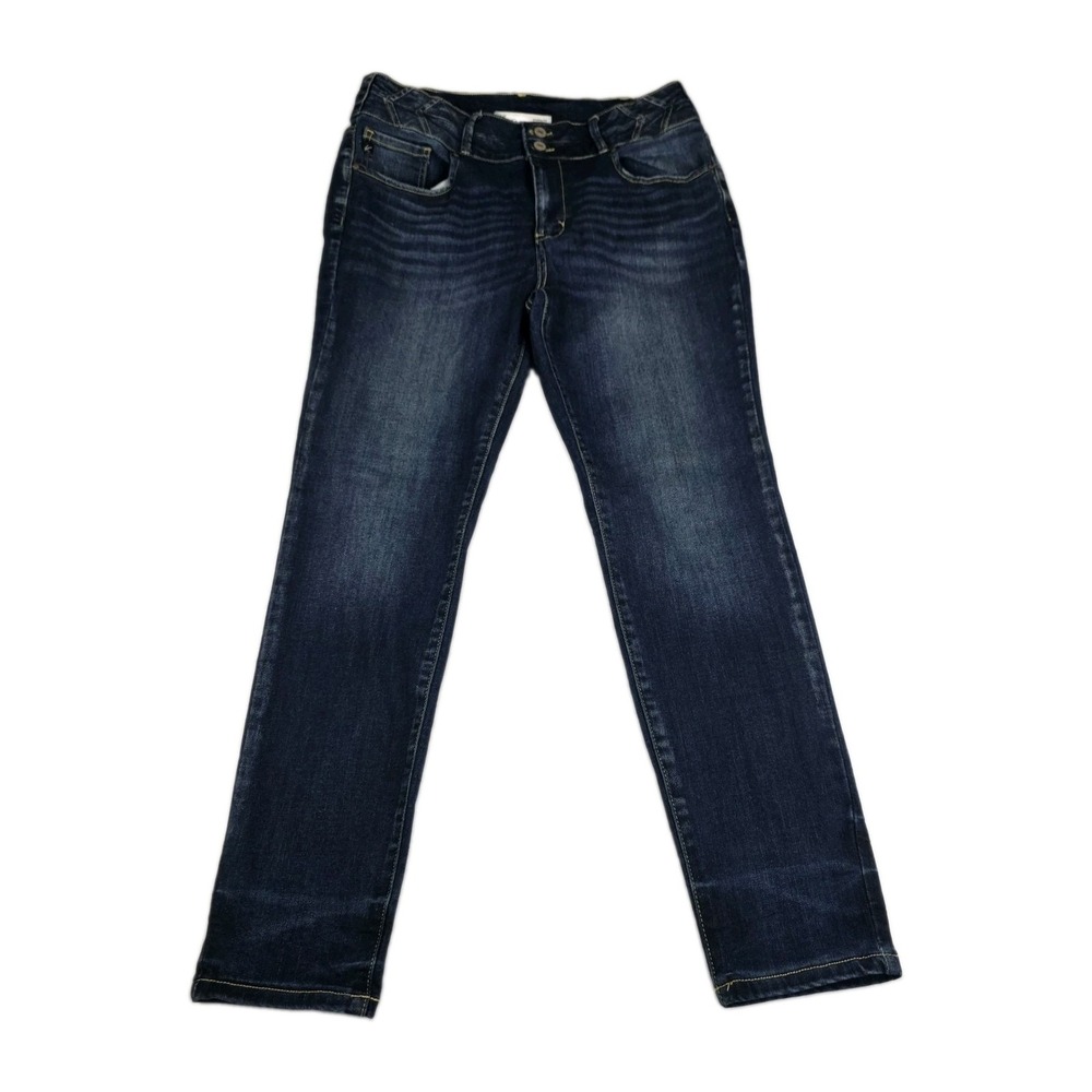 KanCan Jeans Womens Size 30 High Rise Skinny Fit Dark Wash Blue Denim Pants